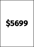 $5699