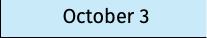 October 3