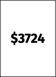 $3724