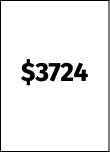 $3724