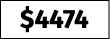 $4474