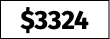 $3324