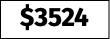 $3524