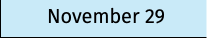 November 29