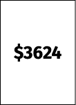 $3624