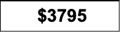 $3795