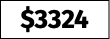 $3324