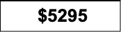 $5295