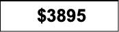 $3895