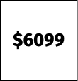 $6099