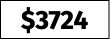 $3724
